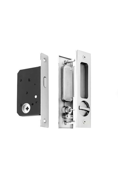 BY SMART DÜŞME DİLLİ NİKEL SATEN WC KAPI KİLİDİ