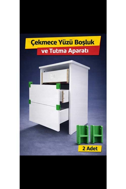 PRATİKMEN ÇEKMECE YÜZÜ BOŞLUK VE TUTMA APARATI