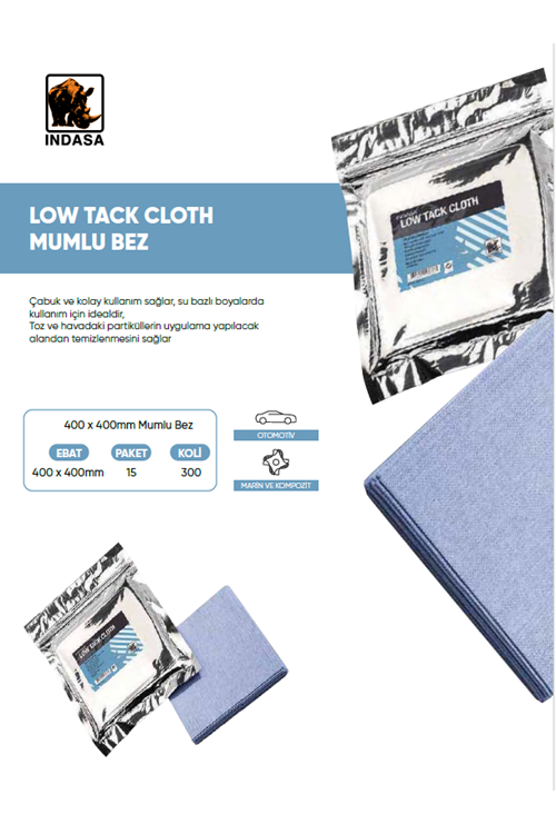 INDASA TACK CLOTH MUMLU BEZ