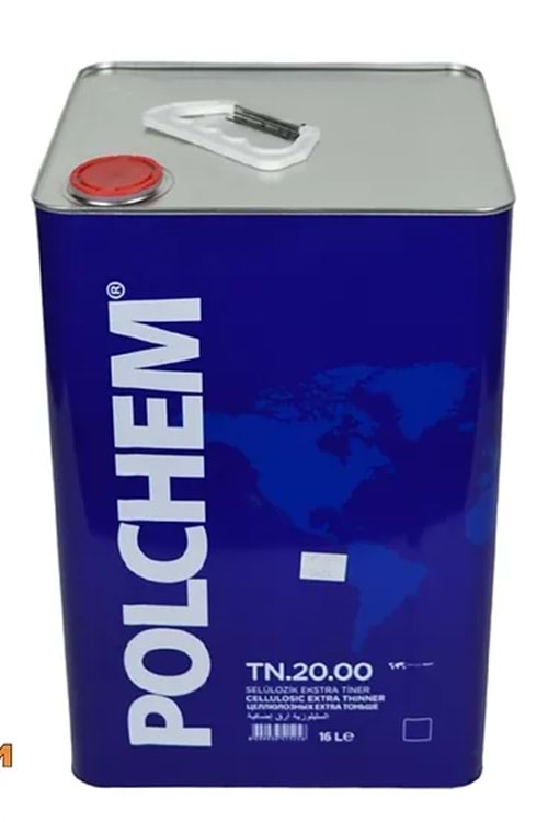 POLCHEM TN20 SELÜLOZİK EXTRA TİNER 14 LT