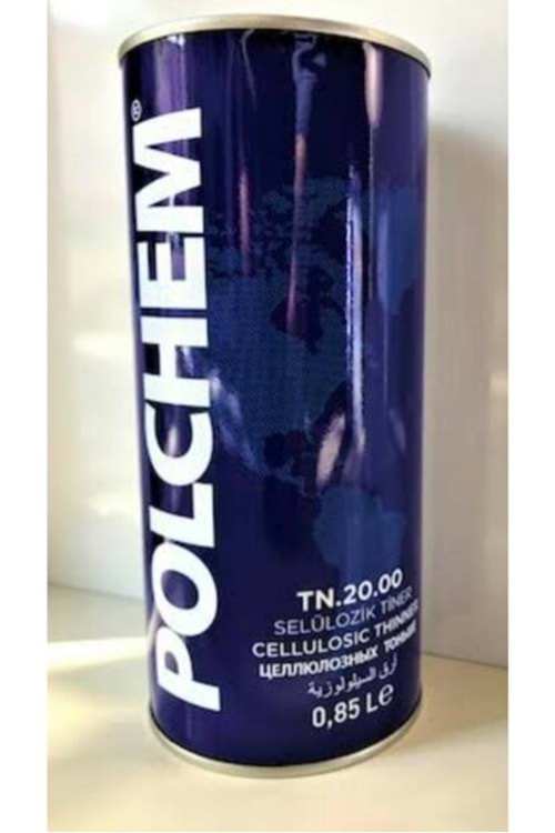 POLCHEM TN20 SELÜLOZİK EXTRA TİNER 0,85 LT