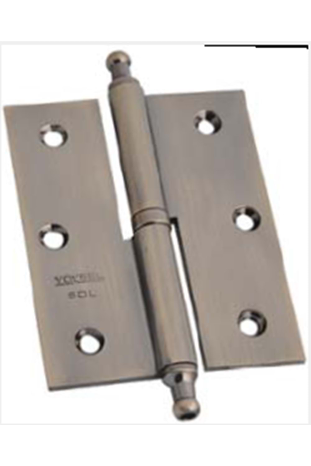 YÜKSEL PİRİNÇ LÜKS OKKA 10 CM ANTİK SOL MENTEŞE