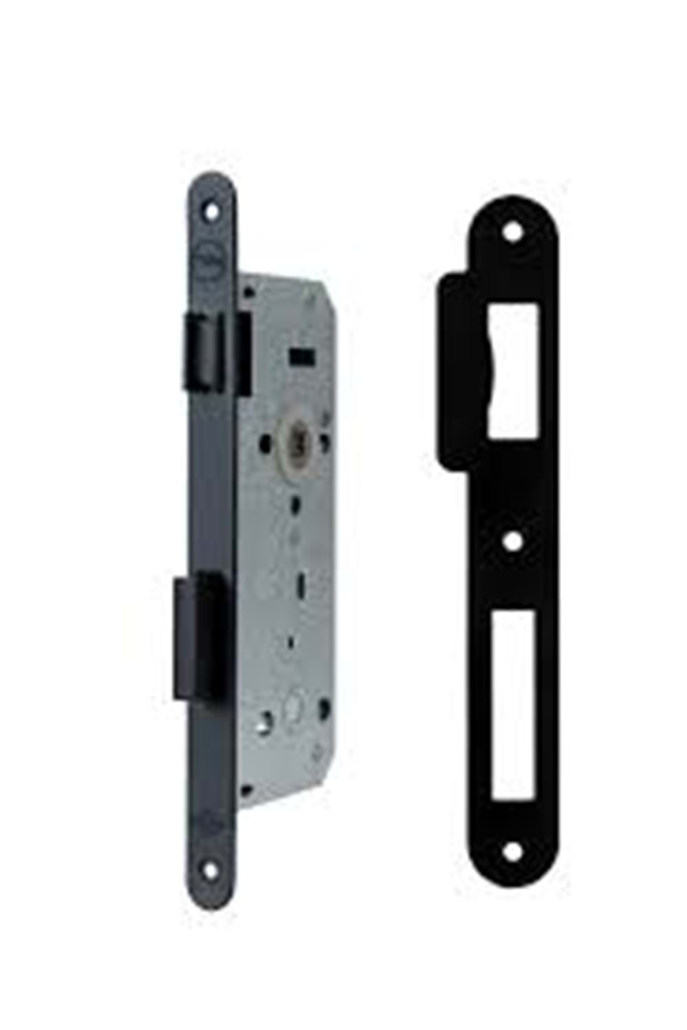 YALE 40 MM SİYAH SESSİZ OVAL WC KİLİDİ