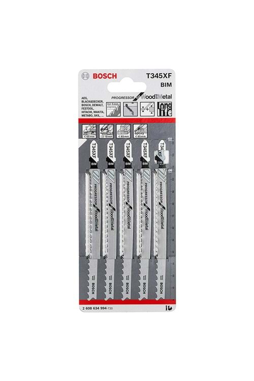 BOCH DEKUPAJ UCU T345 XF PROGRESSOR FOR WOOD AND METAL