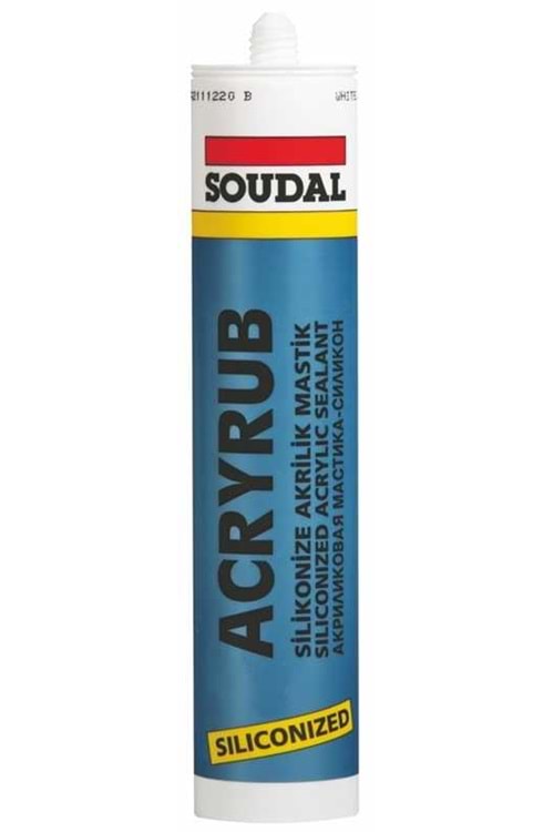 SOUDAL SİLİKONİZE MASTİK BEJ 500 GR (30)