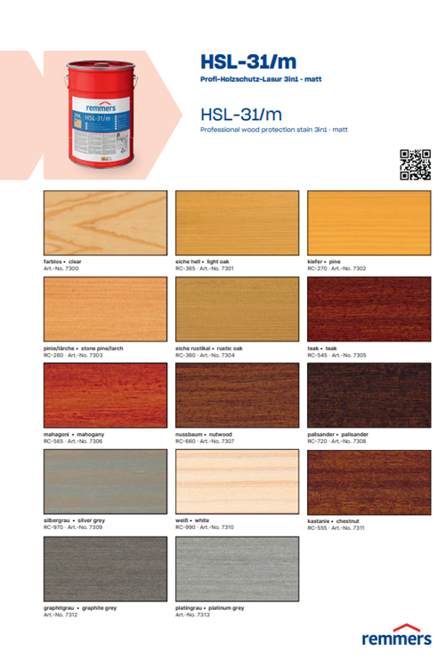 REMMERS HSL-31/M-PROFI 3 İN 1 KİEFER 5 LT