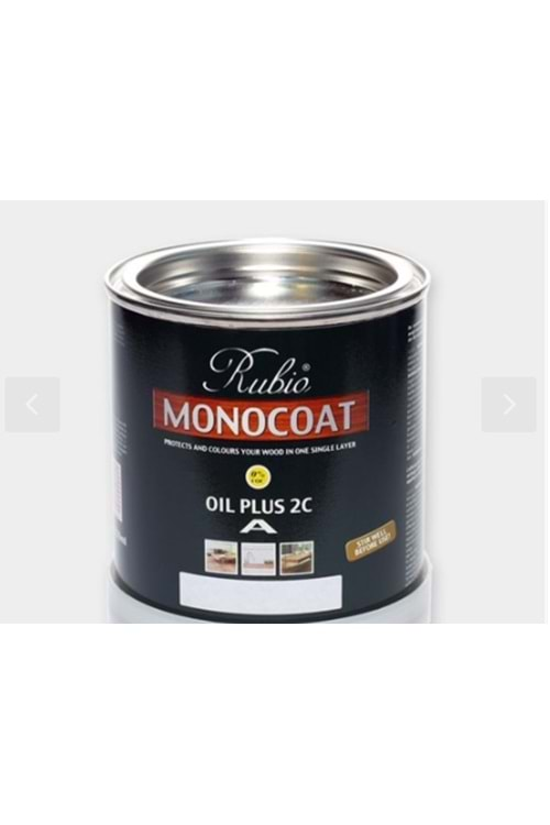 RUBIO MONOCOAT OIL + 2C WHİTE 275 ML