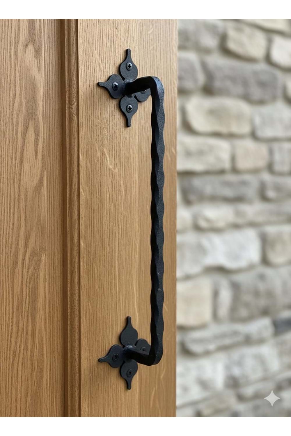 SALTUKLU ORTA ÇEKME KOL 30 CM SİYAH