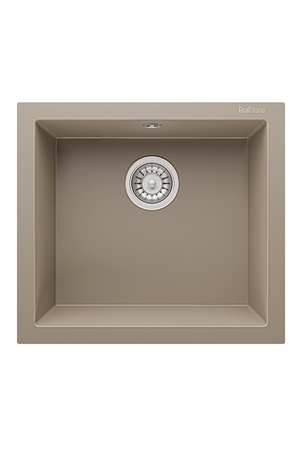 REALSTONE K005 GORDION 52 GRANİT EVİYE (CAPUCCINO)