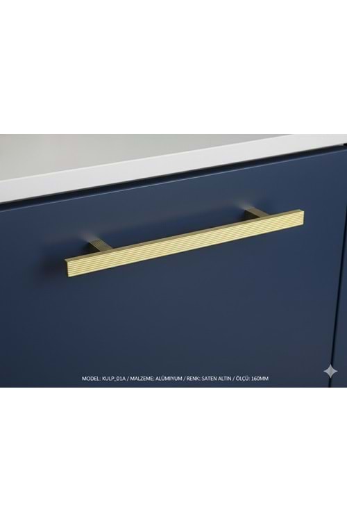 TOMURCUK 8085 160 MM MAT ALTIN KULP